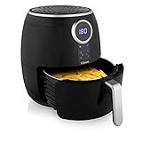 FREIDORA SIN aceite TRISTAR FR-6956 4.5L 1500W NEGRA Digital Crispy Fryer